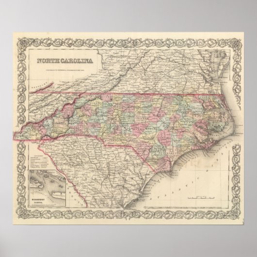 North Carolina 4 Poster (Vorne)