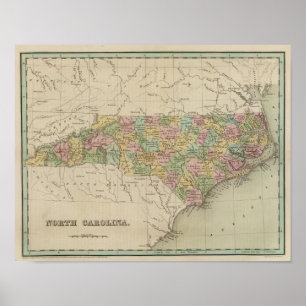 North Carolina 5 Poster