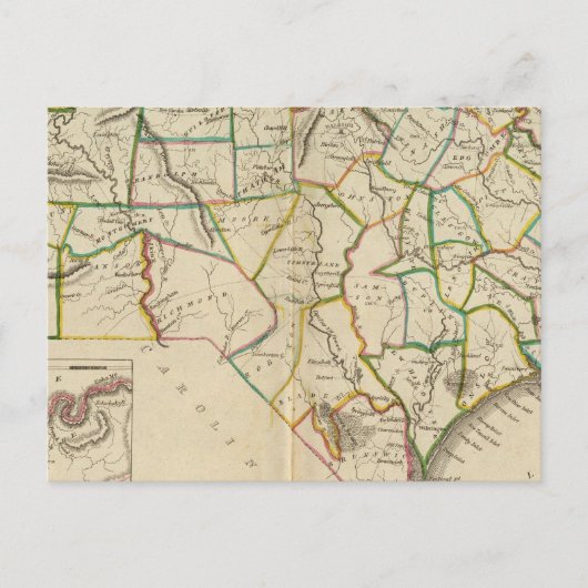 North Carolina 5 Postkarte (Vorderseite)