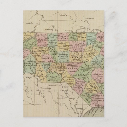 North Carolina 5 Postkarte (Vorderseite)