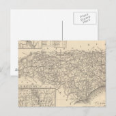 North Carolina 6 Postkarte (Vorne/Hinten)