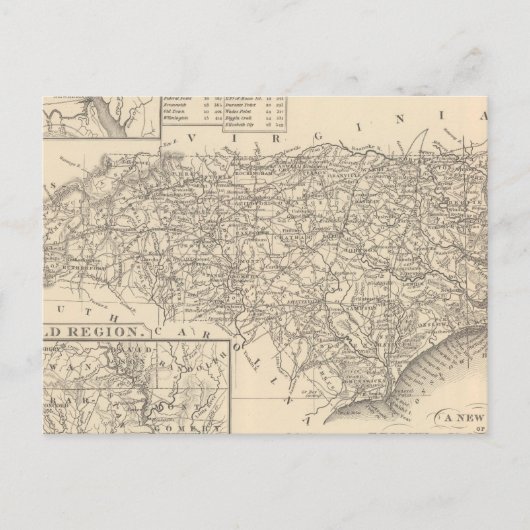 North Carolina 6 Postkarte (Vorderseite)