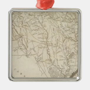 North Carolina 6 Silbernes Ornament