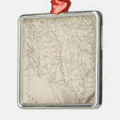 North Carolina 6 Silbernes Ornament (Links)