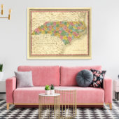 North Carolina 7 Leinwanddruck (Insitu (Wohnzimmer))