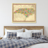 North Carolina 7 Leinwanddruck (Insitu (Schlafzimmer))