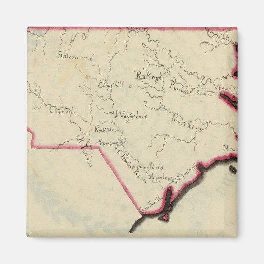 North Carolina 7 Magnet (Vorne)