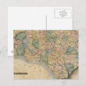 North Carolina 7 Postkarte (Vorne/Hinten)