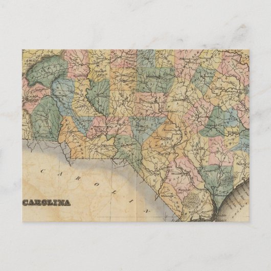 North Carolina 7 Postkarte (Vorderseite)