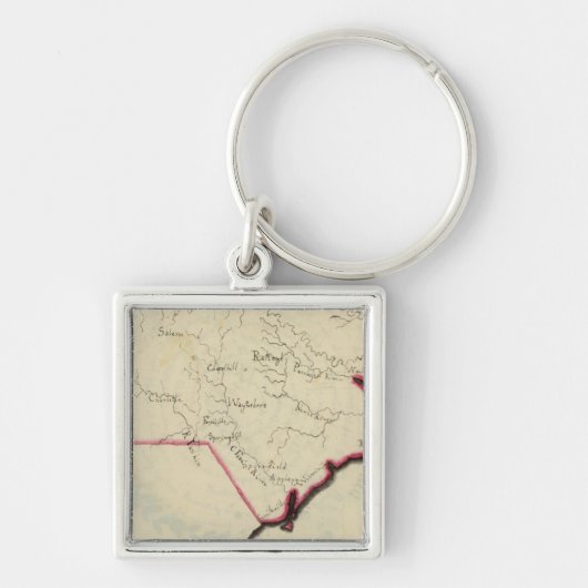 North Carolina 7 Schlüsselanhänger (Vorne)