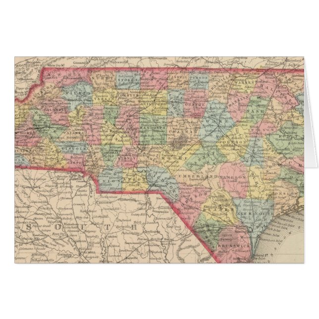 North Carolina 8 (Vorderseite (Horizontal))