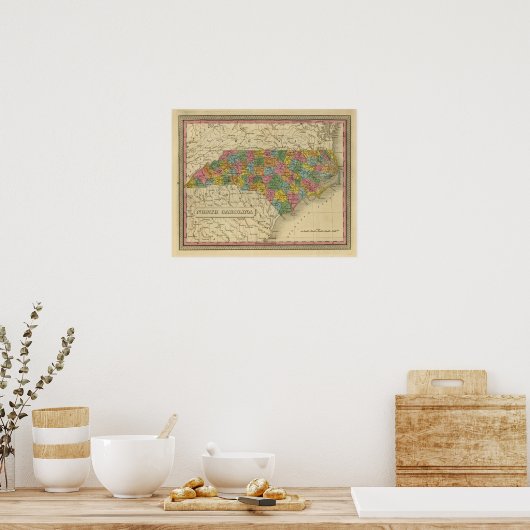 North Carolina 8 Poster (Küche)