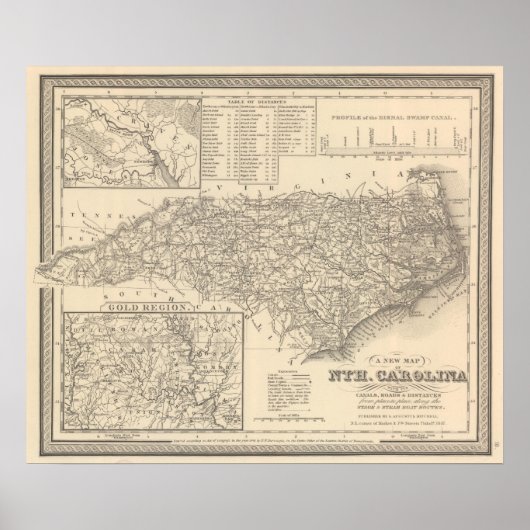 North Carolina 8 Poster (Vorne)