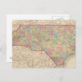 North Carolina 8 Postkarte (Vorne/Hinten)