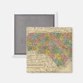 North Carolina 9 Magnet (Vorderseite/Rückseite)