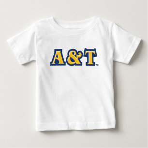 North Carolina A&T Staat University   A&T Wordmark Baby T-shirt