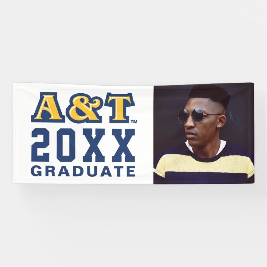 North Carolina A&T Staat University | A&T Wordmark Banner (Horizontal)
