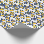North Carolina A&T Staat University | A&T Wordmark Geschenkpapier (Ecke)