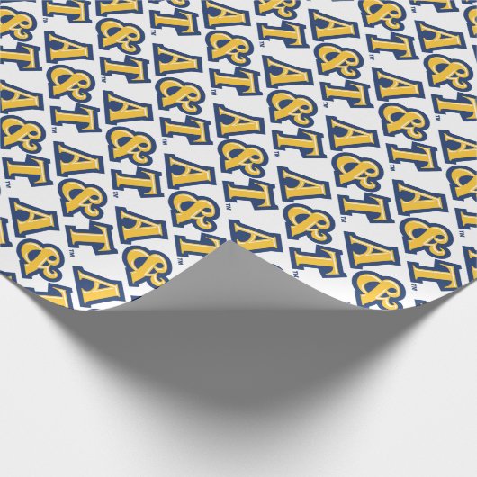 North Carolina A&T Staat University | A&T Wordmark Geschenkpapier (Ecke)