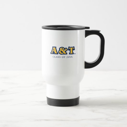 North Carolina A&T Staat University | A&T Wordmark Reisebecher (Rechts)