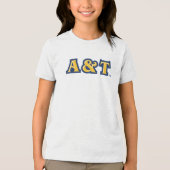 North Carolina A&T Staat University | A&T Wordmark Tri-Blend Shirt (Vorderseite)