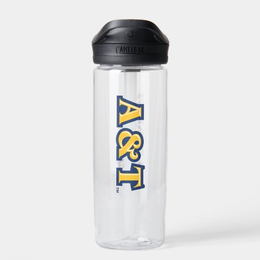 North Carolina A&T Staat University | A&T Wordmark Trinkflasche (Rückseite)