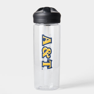 North Carolina A&T Staat University A&T Wordmark Trinkflasche