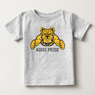 North Carolina A&T Staat University   Bulldog Baby T-shirt