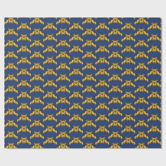 North Carolina A&T Staat University | Bulldog Geschenkpapier (Flach)