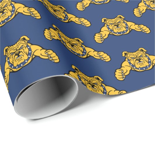 North Carolina A&T Staat University | Bulldog Geschenkpapier (Rolleneckpunkt)