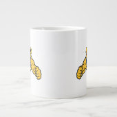 North Carolina A&T Staat University | Bulldog Jumbo-Tasse (Vorderseite)