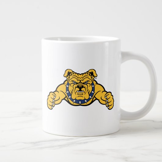 North Carolina A&T Staat University | Bulldog Jumbo-Tasse (Rechts)