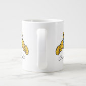 North Carolina A&T Staat University | Bulldog Jumbo-Tasse (Rückseite)