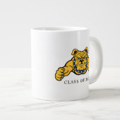 North Carolina A&T Staat University | Bulldog Jumbo-Tasse (Vorderseite Rechts)