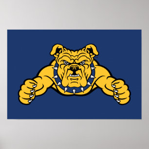 North Carolina A&T Staat University   Bulldog Poster