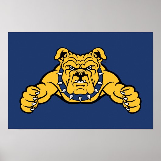 North Carolina A&T Staat University | Bulldog Poster (Vorne)