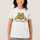 North Carolina A&T Staat University | Bulldog Tri-Blend Shirt (Vorderseite)