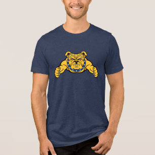 North Carolina A&T Staat University   Bulldog Tri-Blend Shirt