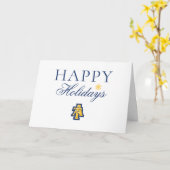 North Carolina A&T Staat University | Ein Logo 2 Karte (Gelbe Blume)