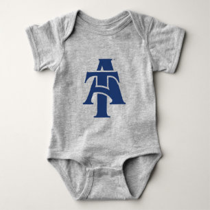 North Carolina A&T Staat University Ein Logo Baby Strampler