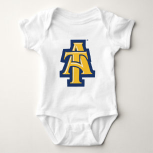 North Carolina A&T Staat University Ein Logo Baby Strampler