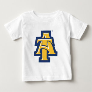 North Carolina A&T Staat University   Ein Logo Baby T-shirt