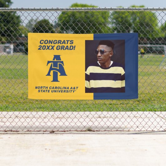 North Carolina A&T Staat University | Ein Logo Banner (Insitu)