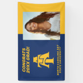 North Carolina A&T Staat University | Ein Logo Banner (Vertikal)
