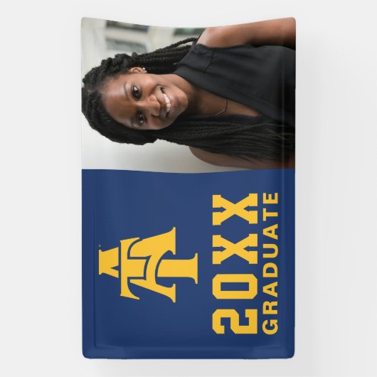 North Carolina A&T Staat University | Ein Logo Banner (Vertikal)