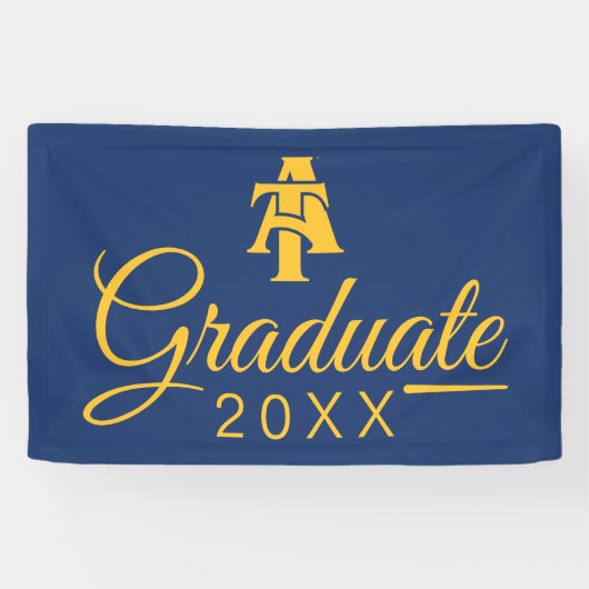 North Carolina A&T Staat University | Ein Logo Banner (Horizontal)