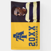 North Carolina A&T Staat University | Ein Logo Banner (Vertikal)