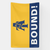 North Carolina A&T Staat University | Ein Logo Banner (Vertikal)