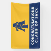 North Carolina A&T Staat University | Ein Logo Banner (Vertikal)