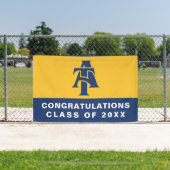 North Carolina A&T Staat University | Ein Logo Banner (InSitu)